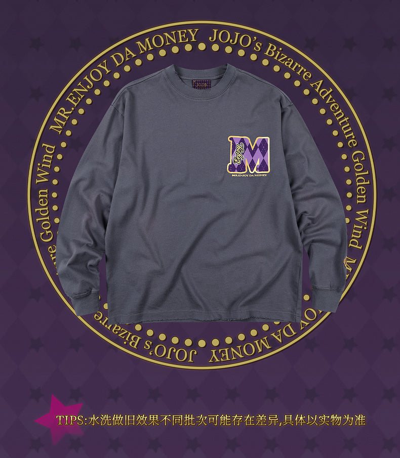 MEDM×JOJO's Bizarre Adventure Golden Wind Character Graffiti T-Shirt