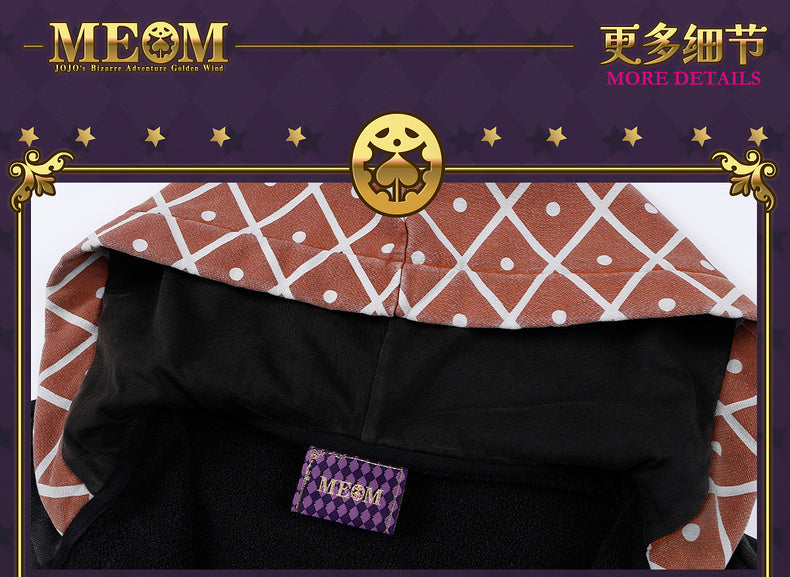 MEDM×JOJO Guīdo Mista Hooded jacket