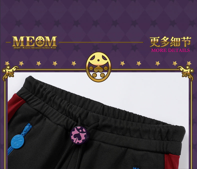 MEDM×JOJO's Bizarre Adventure Golden Wind Color-block suit pants