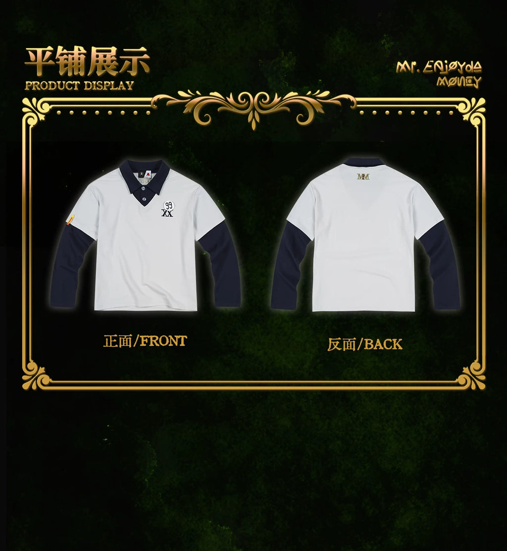 MEDM × Hunter Long-sleeve Polo shirt