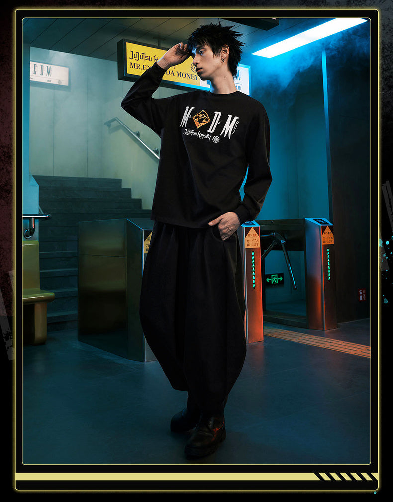 MEDM×Jujutsu Kaisen Anime character long-sleeve T-shirt