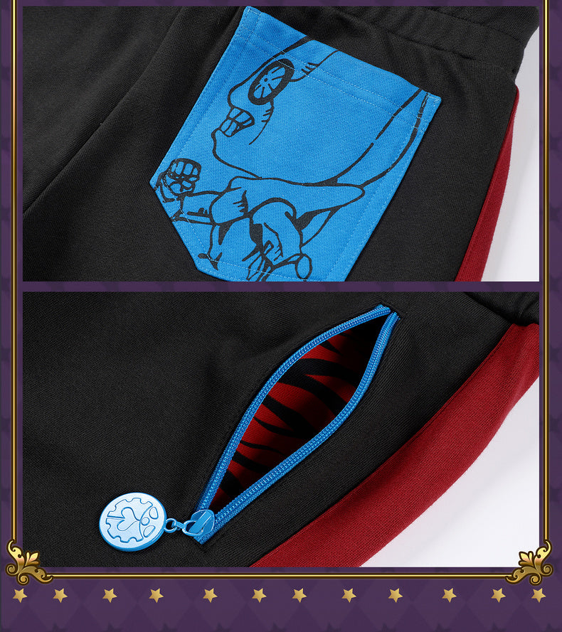 MEDM×JOJO's Bizarre Adventure Golden Wind Color-block suit pants