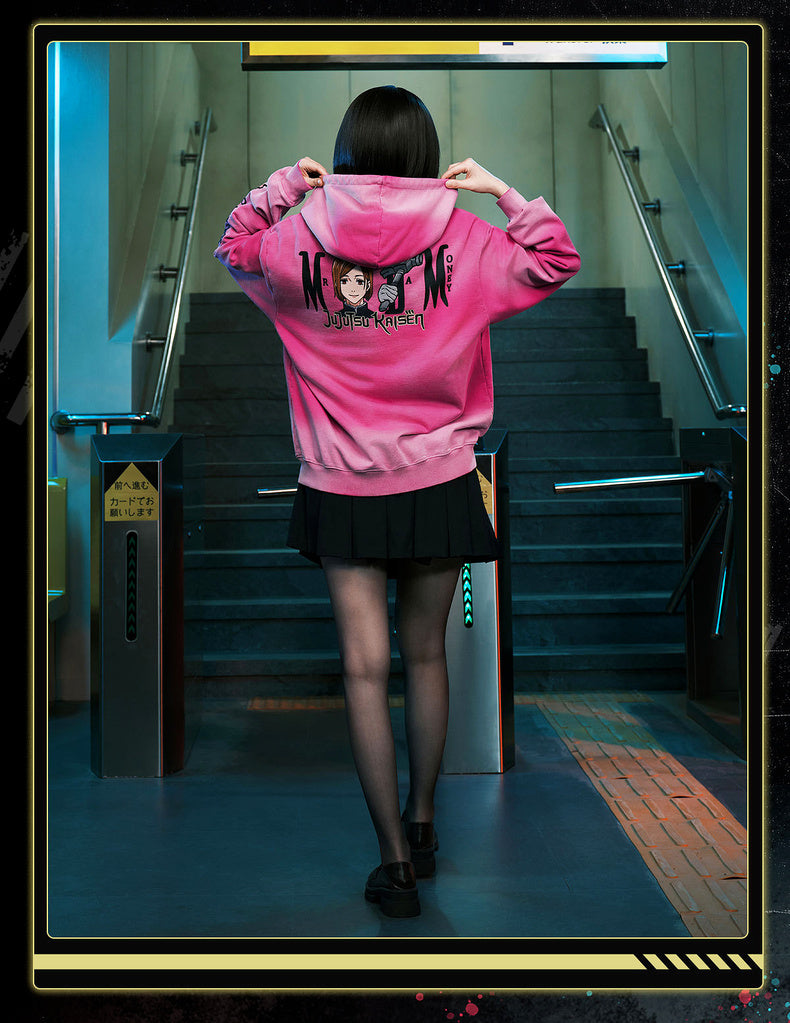 MEDM×Jujutsu Kaisen Anime Character Printed Hoodie