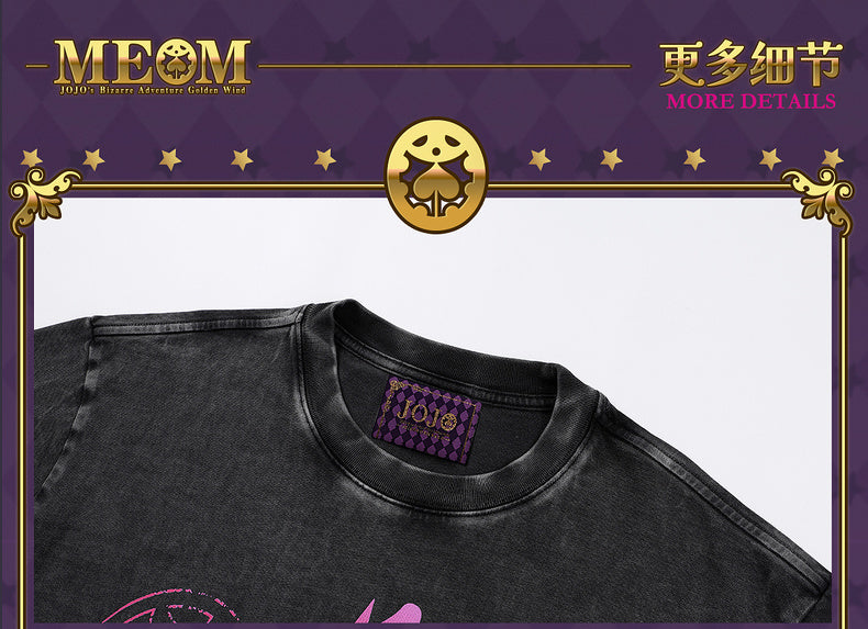 MEDM×JOJO's Bizarre Adventure Golden Wind T-shirt