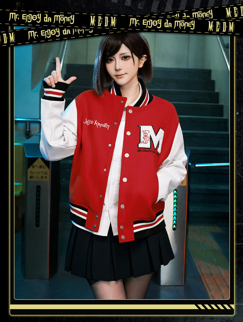 MEDM×Jujutsu Kaisen Anime Character Baseball Jacket