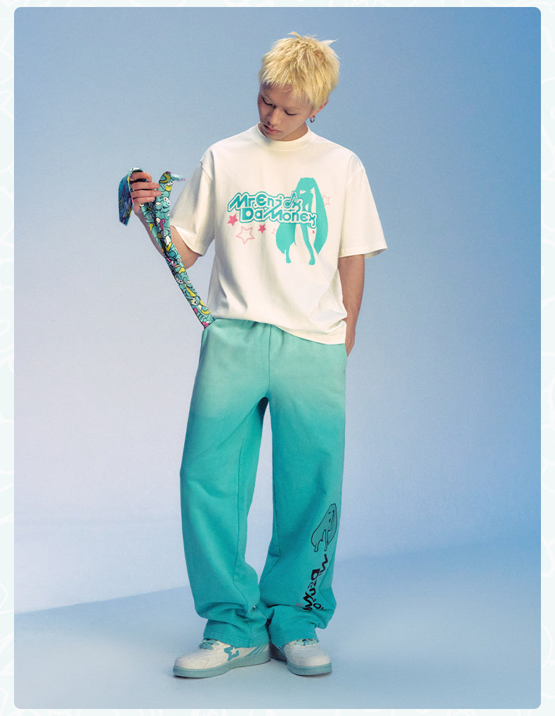 MEDM×Hatsune Miku Silhouette T-Shirts