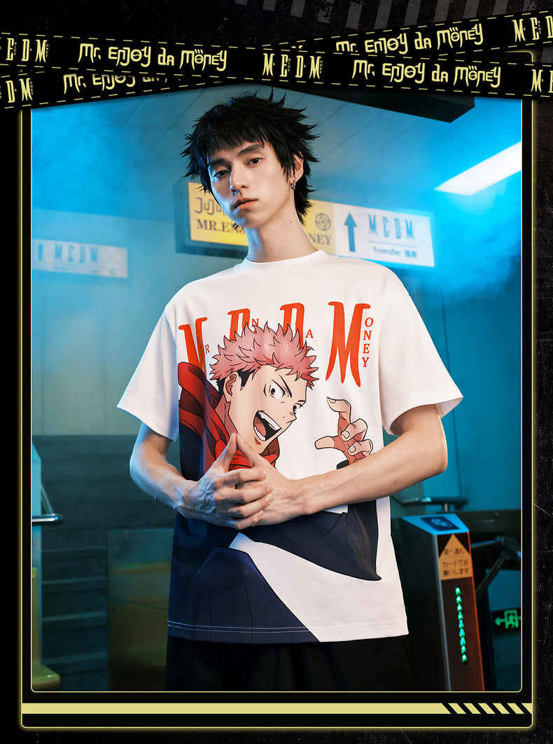 MEDM×Jujutsu Kaisen Anime character printed T-shirt